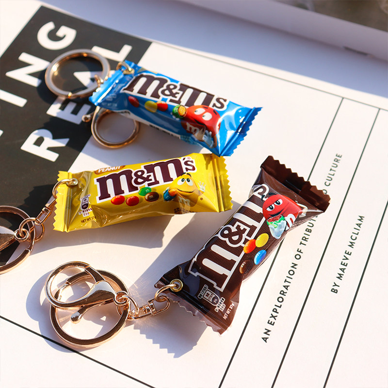M&M's! Llaveros de la serie de - Yellow Food Snacks reseña y precio