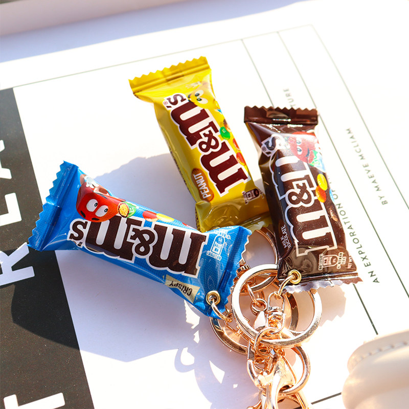 M&M's! Llaveros de la serie de - Yellow Food Snacks reseña y precio