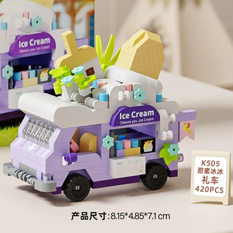 NUEVO Kit de Bloques de Constr - Food And Snacks Ideas reseña y precio