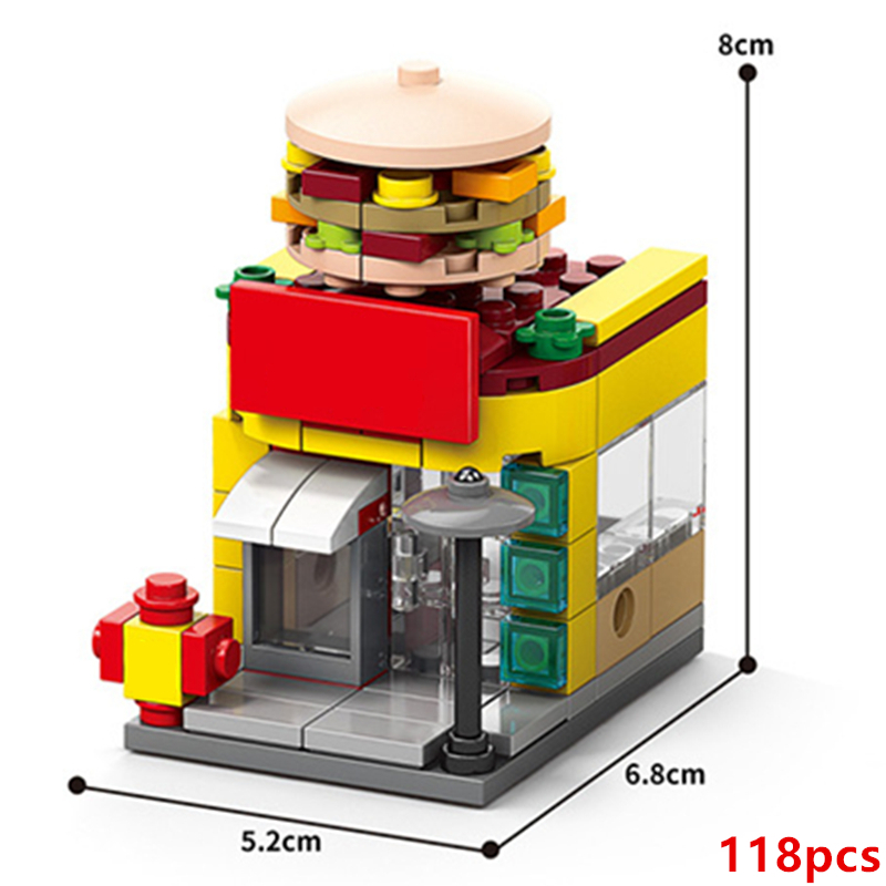 NUEVO Kit de Bloques de Constr - Food And Snacks Ideas reseña y precio