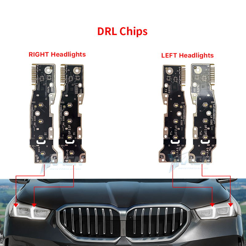 Placa LED DRL Amarilla, Blanca - Yellow Food Snacks reseña y precio