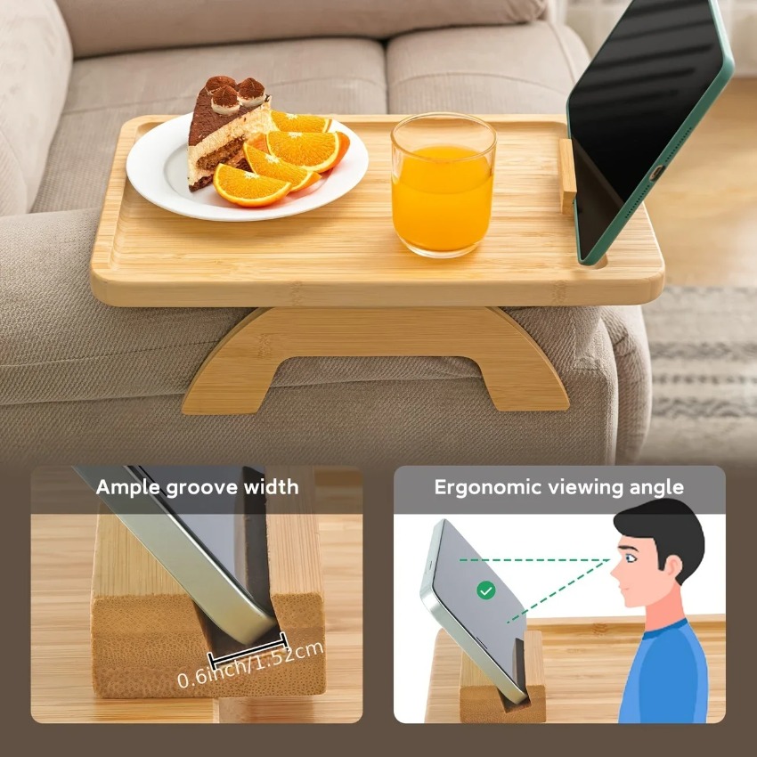 Bandeja Plegable de Madera par - Food Snacks To Eat reseña y precio