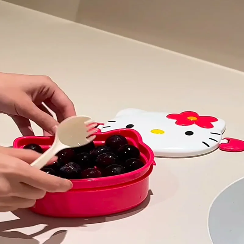 Lonchera con Forma de Hello Ki - Food Snacks To Eat reseña y precio